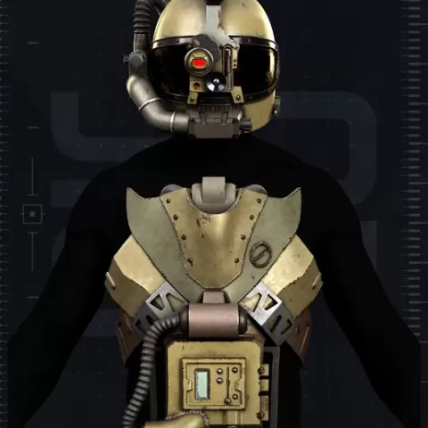 Arc Raiders Abyss Armor 3D Printer STL file