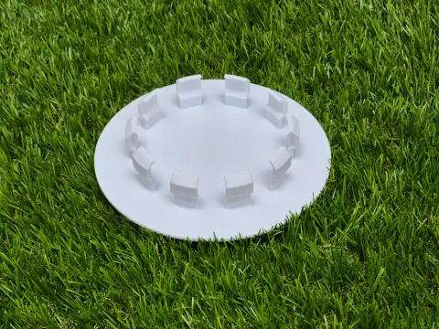 Wall hole plug