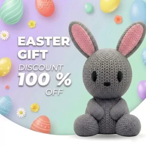 Easter Bunny 3D-Printable