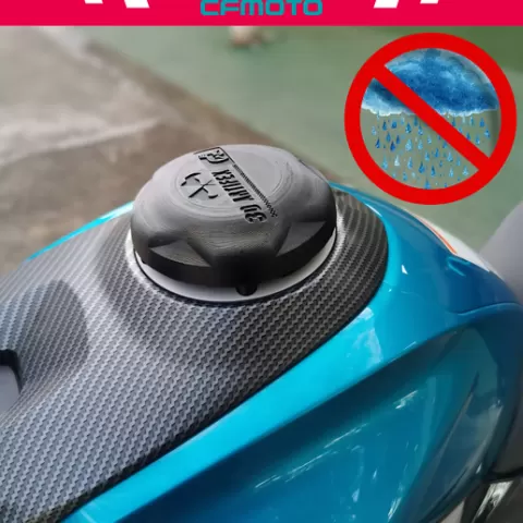CF Moto 250SR / 250NK / CFLite Fuel Tank Cap Protector | Anti-Leak & Water Protection