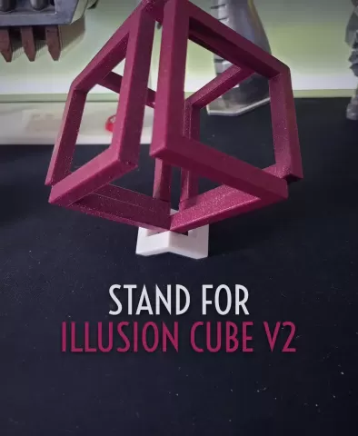 Stand for Illusion Cube V2