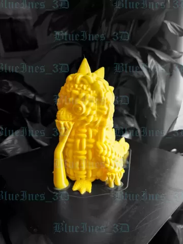 钩织恐龙企鹅 - BlueInes 3D