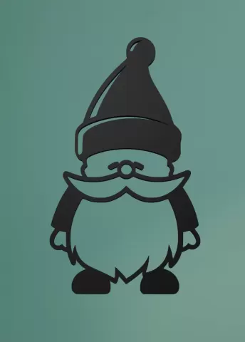 Gnome Wall Art - Ri0m0