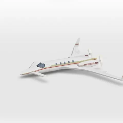 Beech Starship 2000 Pusher