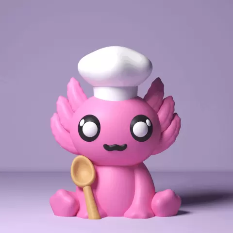 Chef Axolotl - Pawprints