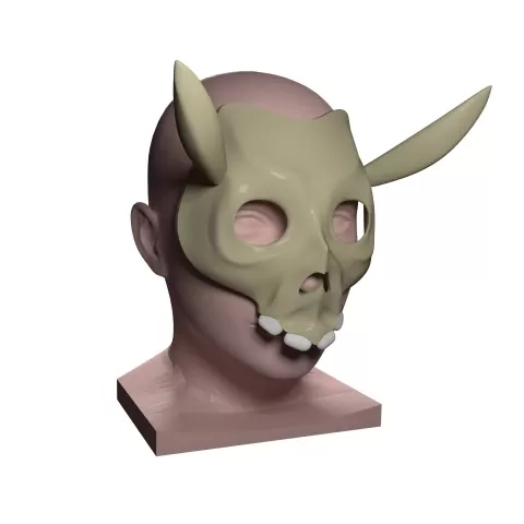 Legend of Zelda: Ocarina of Time - Skull Mask - FumblingMaoMao