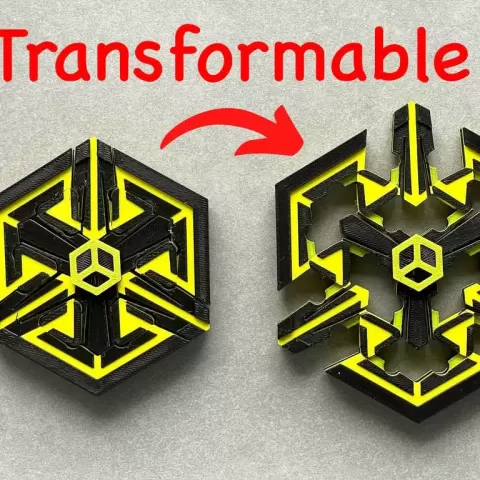 Transformalble Fidget spinner - Tom