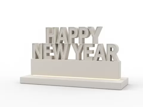 Happy New Year - Brainbits3D
