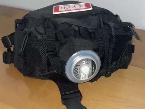 Molle buckle tippet holder