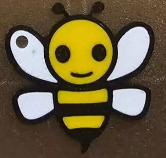 Plim Plim Bee Key Ring