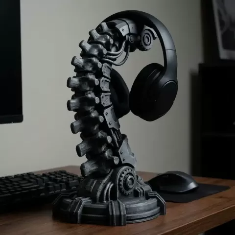 Bionic Spine Headphone Stand
