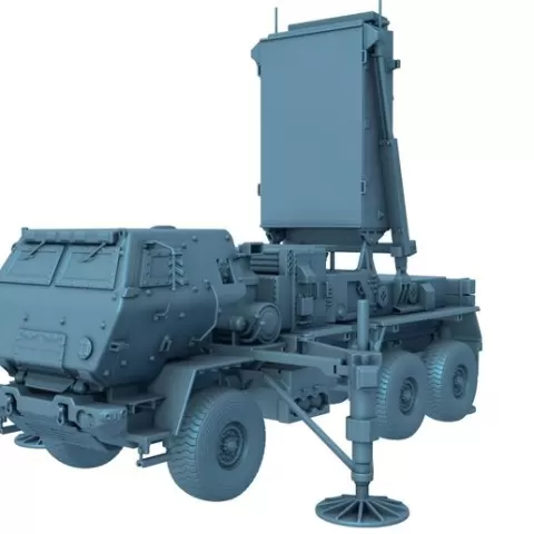 AN TPQ-53 Radar System / TPQ-53 / ANTPQ-53 Counterfire radar Armor / Counterfire radar Armor stl