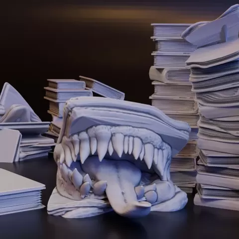 Book Props, Swarms of Books and Book Mimic by Adamnant