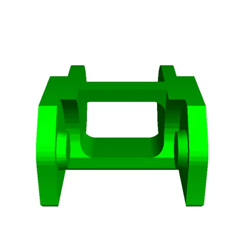 i3 Mega heat bed cable chain - Chenault schwartz