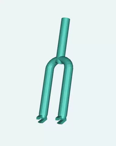 Bmx Fork prototype - Bryant Bz