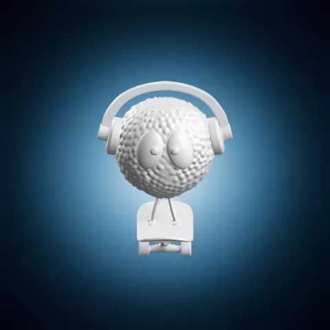 Articulated Golf Ball Figure