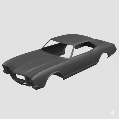 Buick Riviera car body, car shell, rc body, rc shell, truck body, pickup body, vehicle body, scale body, car model, printable car