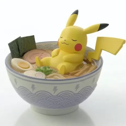 [PIKACHU] Ramen - Cute Pokemon Ramen Bowl | STL 3D Print Figurine | Kawaii Desk Decoration