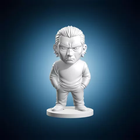 Stern Chibi Man Miniature Figure