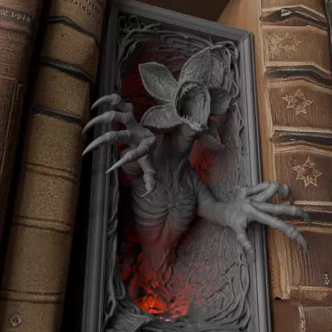 Stranger Things / Demogorgon Book Nook