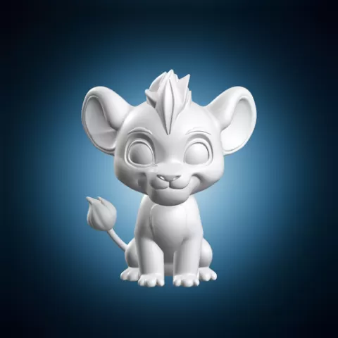 Simba Lion King Cub Figurine