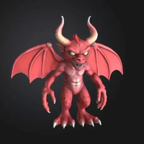 Demon Figurine - CuriuM