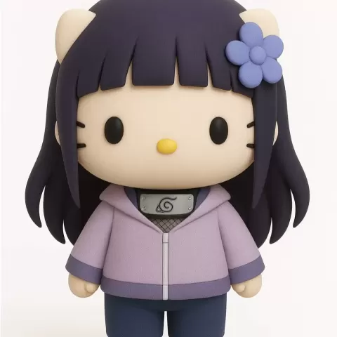 Hello Kitty Hinata cosplay - CLN3D