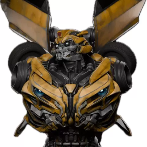 Transformers Bumblebee BUST - High Detail 3D Statue Model 3D print model