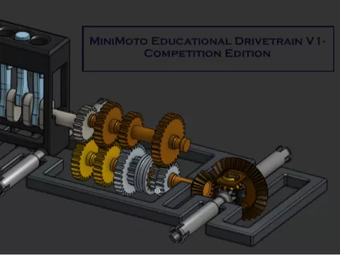 MiniMoto Educational Drivetrain V1-Fixed