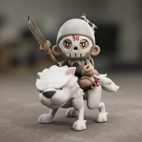 Wolfrider ninja monkey