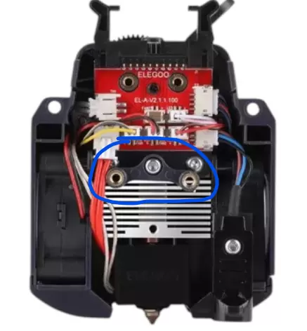 Elegoo Neptune 4/4 pro head mount