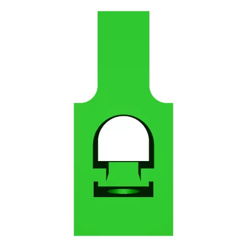 Plastic piece for bidet plug lever - Čop Design