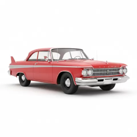 Plymouth Savoy drift car, car STL, JDM, diorama, vehicle, SUV, classic car, automobile, hypercar, car 3D, garage, sports car, vintage car, muscle car, car, race car, truck, pickup, supercar, car model
