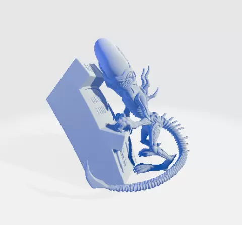 Xenomorph Playing Arcade Model 02