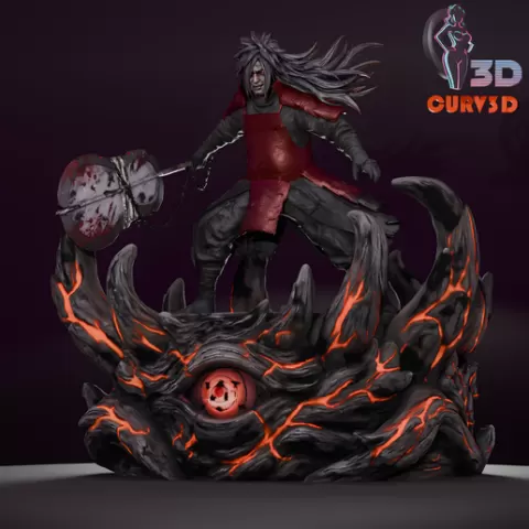 Madara Uchiha: The Ghost of the Uchiha - High-Detail Diorama