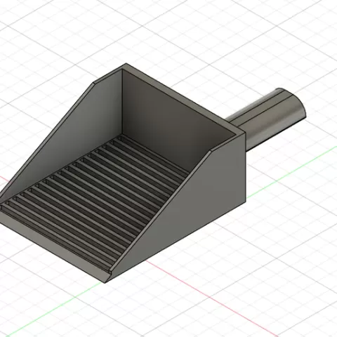 Dust sifter for cat litter