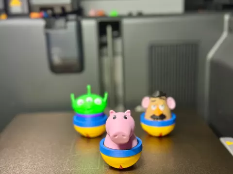Toy Story Hamm Mechanical Fidget Clicker