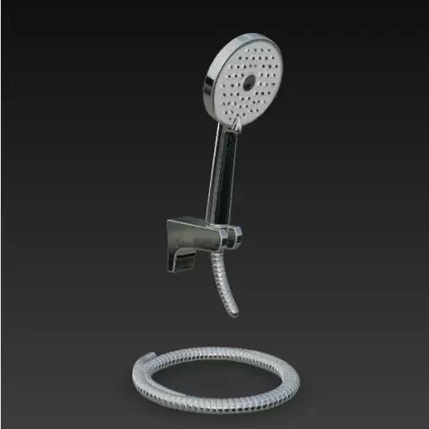 Duschkopf, Shower head - Brainbits3D