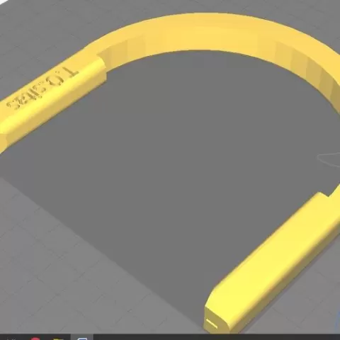 Pressure Scissors Adapter (Self-opening) in TPU