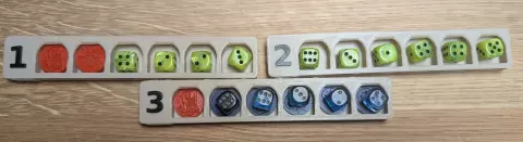 Arkham Horror RPG Dice Pool Trays