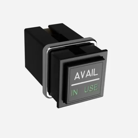Korry-Style Annunciator Pushbutton – Complete CAD + Electronics Design