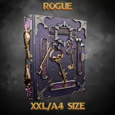 The Heroes' tomes : Rogue XXL Tome by Mojibake Collectibles