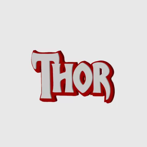 THOR COMIC LOGO