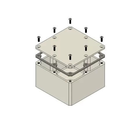 storage box 90x90x50mm - XP3Design