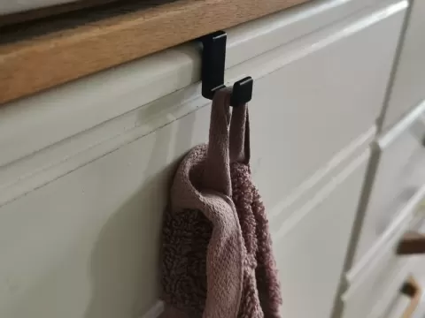 Cabinet Towel Hook