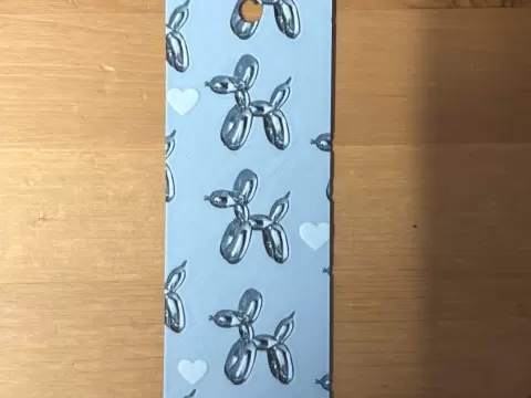Balloon Dog Bookmark