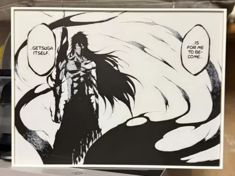 Bleach - Mugetsu Ichigo Manga Panel Hueforge