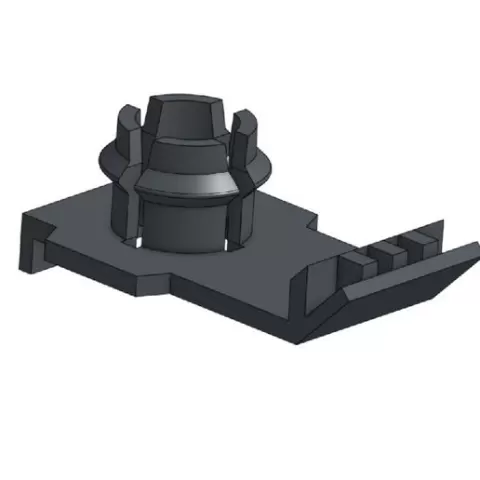 BMW E53 front window regulator clip