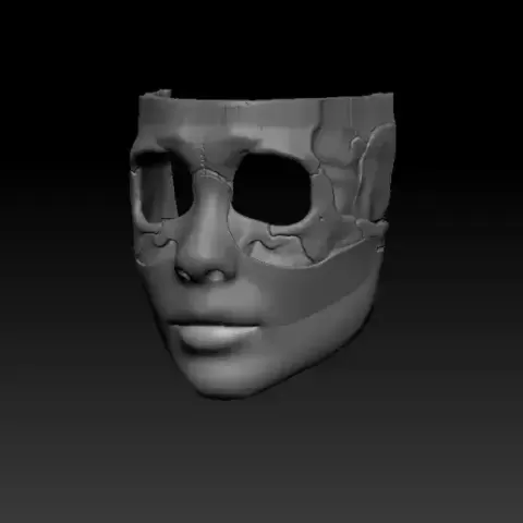 Female Skull Mask