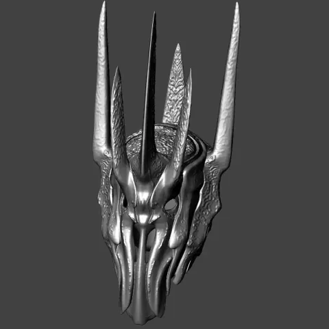 Sauron Cosplay Helmet - wearable 1:1 scale Lord of the Rings - GAMEQRAFT